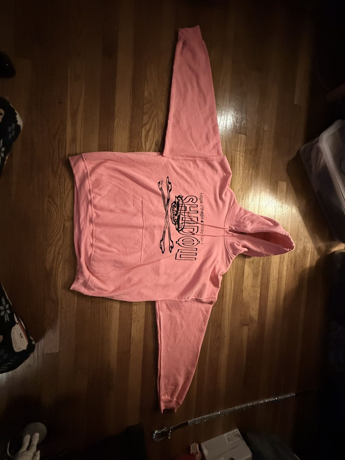 Band Tees 1 of 5 SHADOW WIZARD MONEY GANG PINK HOODIE BY LOUKA TESSIER Size US XXL / EU 58 / 5 - 9 Thumbnail