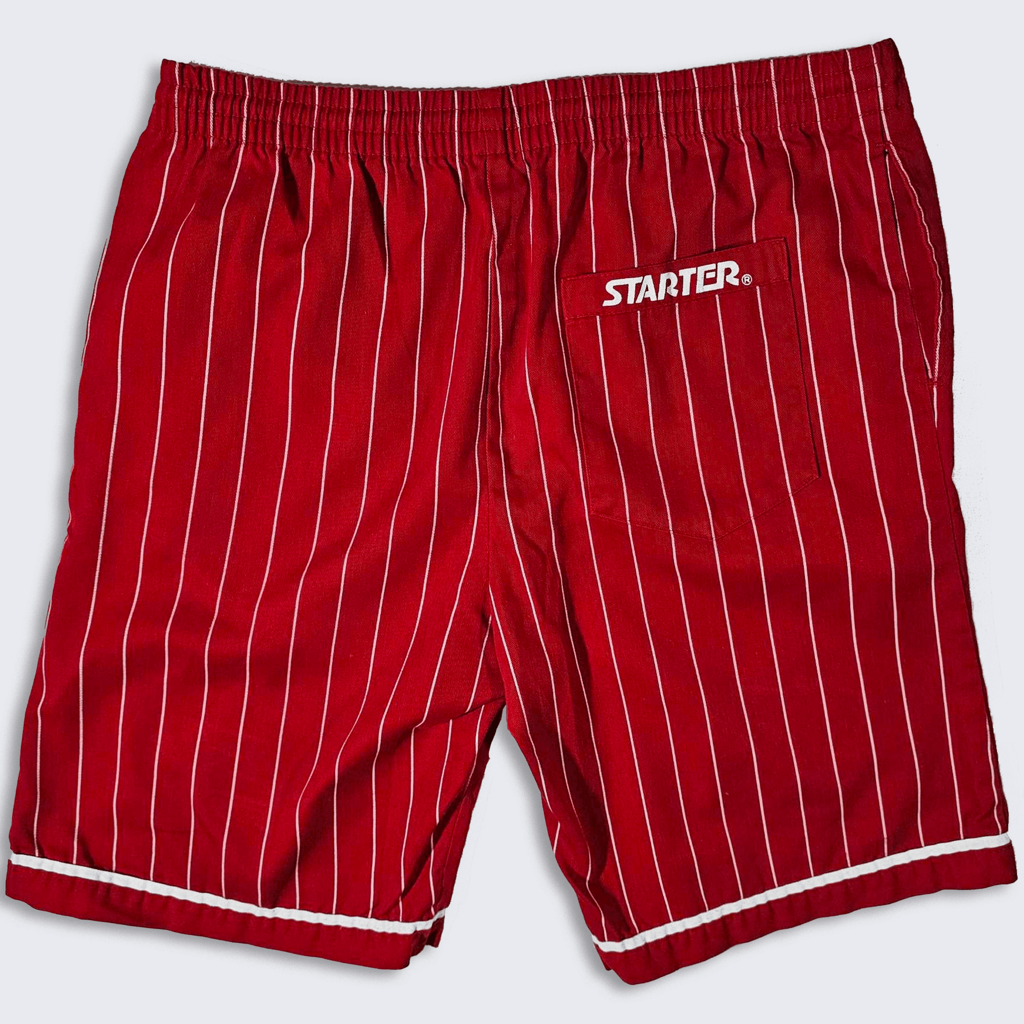 Starter × Vintage Calgary Flames Vintage 90s Starter Shorts Size US 36 / EU 52 - 2 Thumbnail