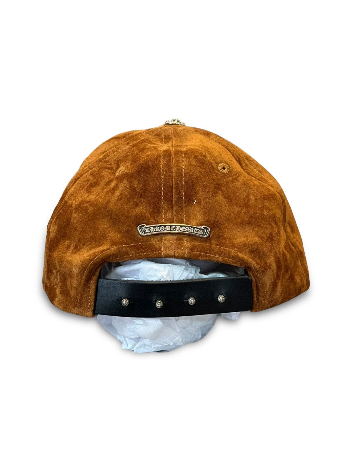 Chrome Hearts Chrome Hearts 5-Panel Brown Suede Dagger Hat (Unopened) Size ONE SIZE - 7 Thumbnail