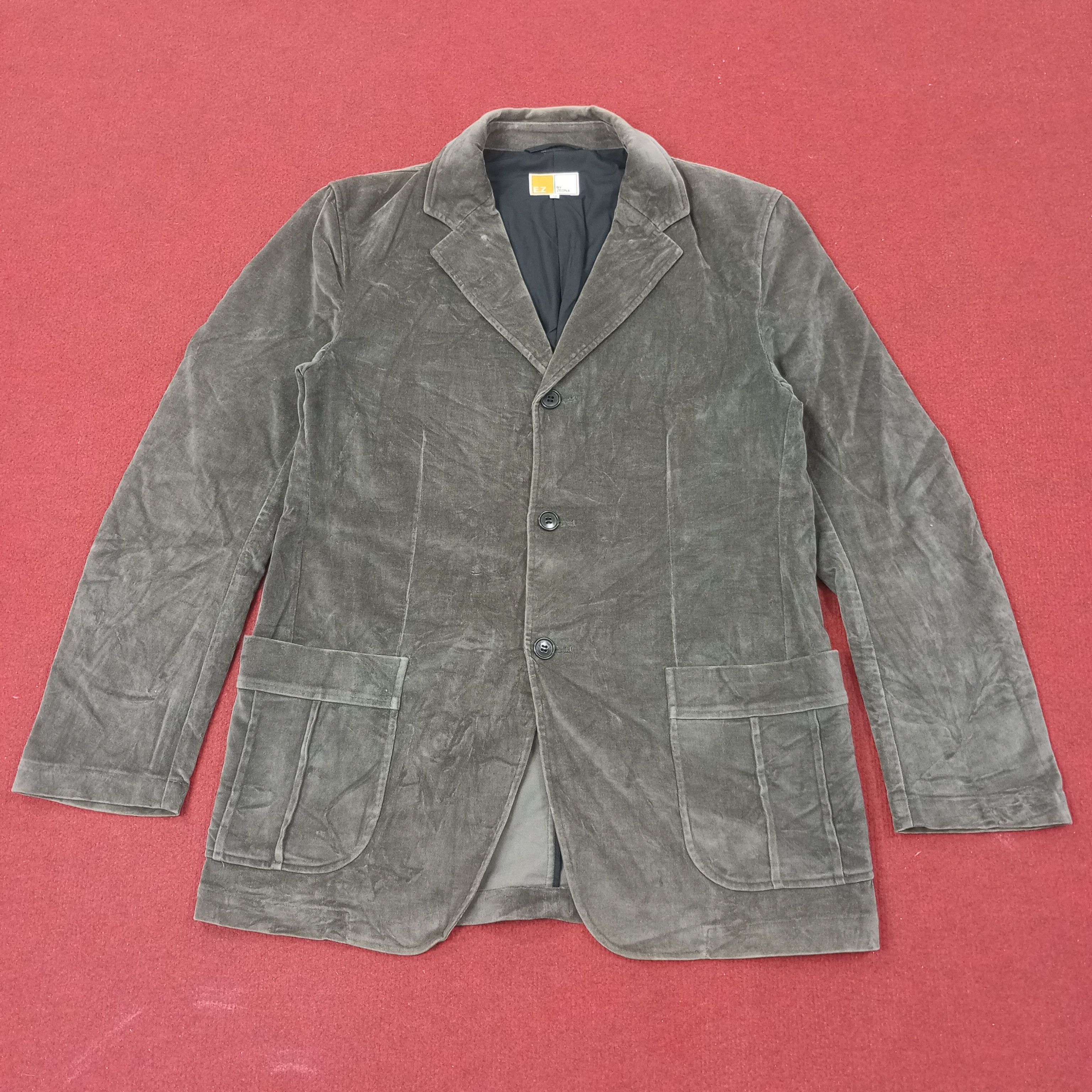 Ermenegildo Zegna E.Z by Zegna Fashion Brand Style Blazer Size US M / EU 48-50 / 2 - 1 Thumbnail