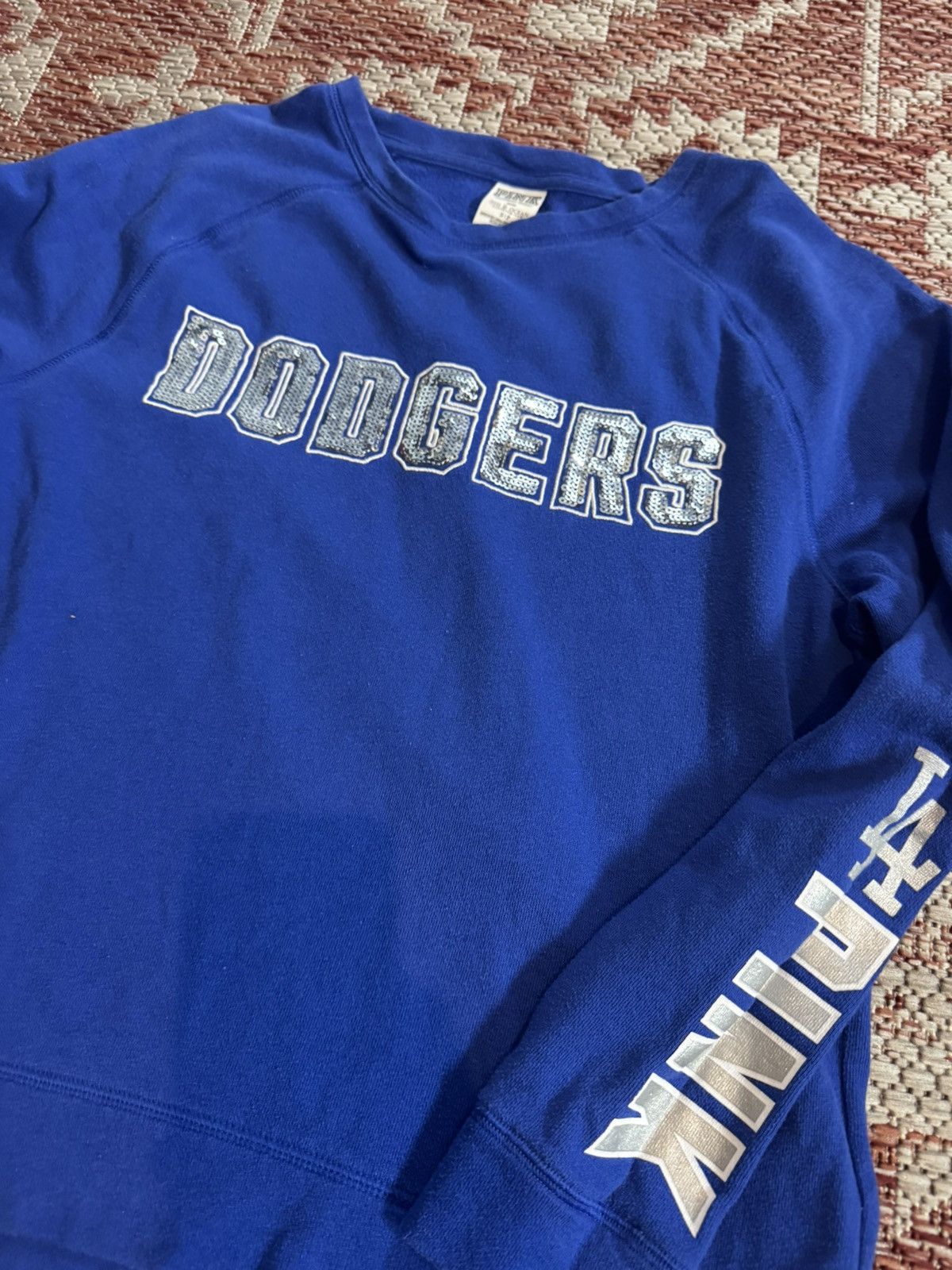 Victoria's Secret Y2K Rare VTG Dodgers Victoria Secret Pink Sweater Sz S Size S / US 4 / IT 40 - 3 Thumbnail