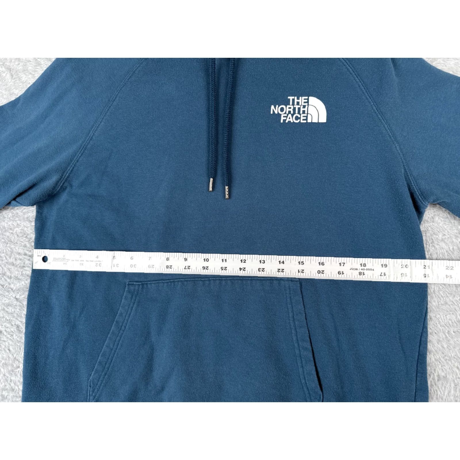 The North Face The North Face Hoodie Women L Blue Pullover Jersey Cotton Fabric Logo Casual Activewear Size L / US 10 / IT 46 - 7 Thumbnail