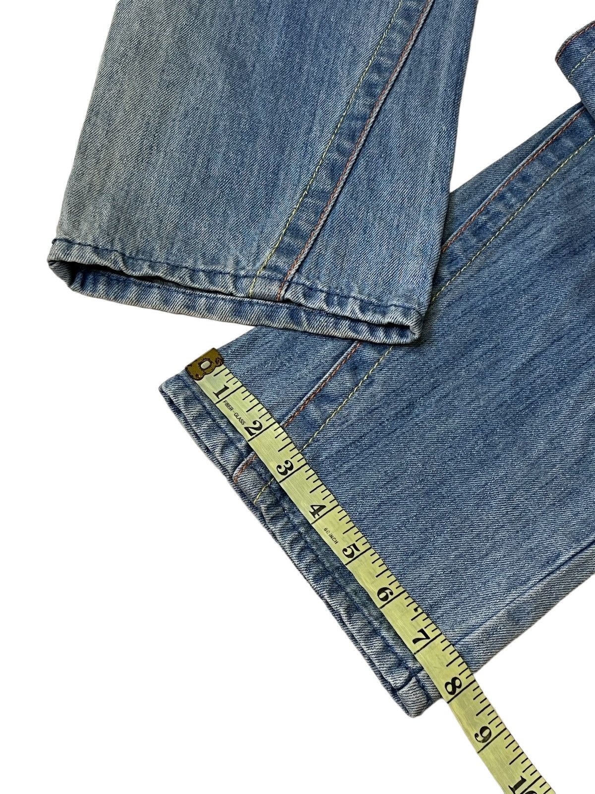 Le Grande Bleu (L.G.B.) JAPANESE BMB BLUE MOON BLUE SURFGIRL RAINBOW JEANS/DENIM Size US 32 / EU 48 - 18 Thumbnail
