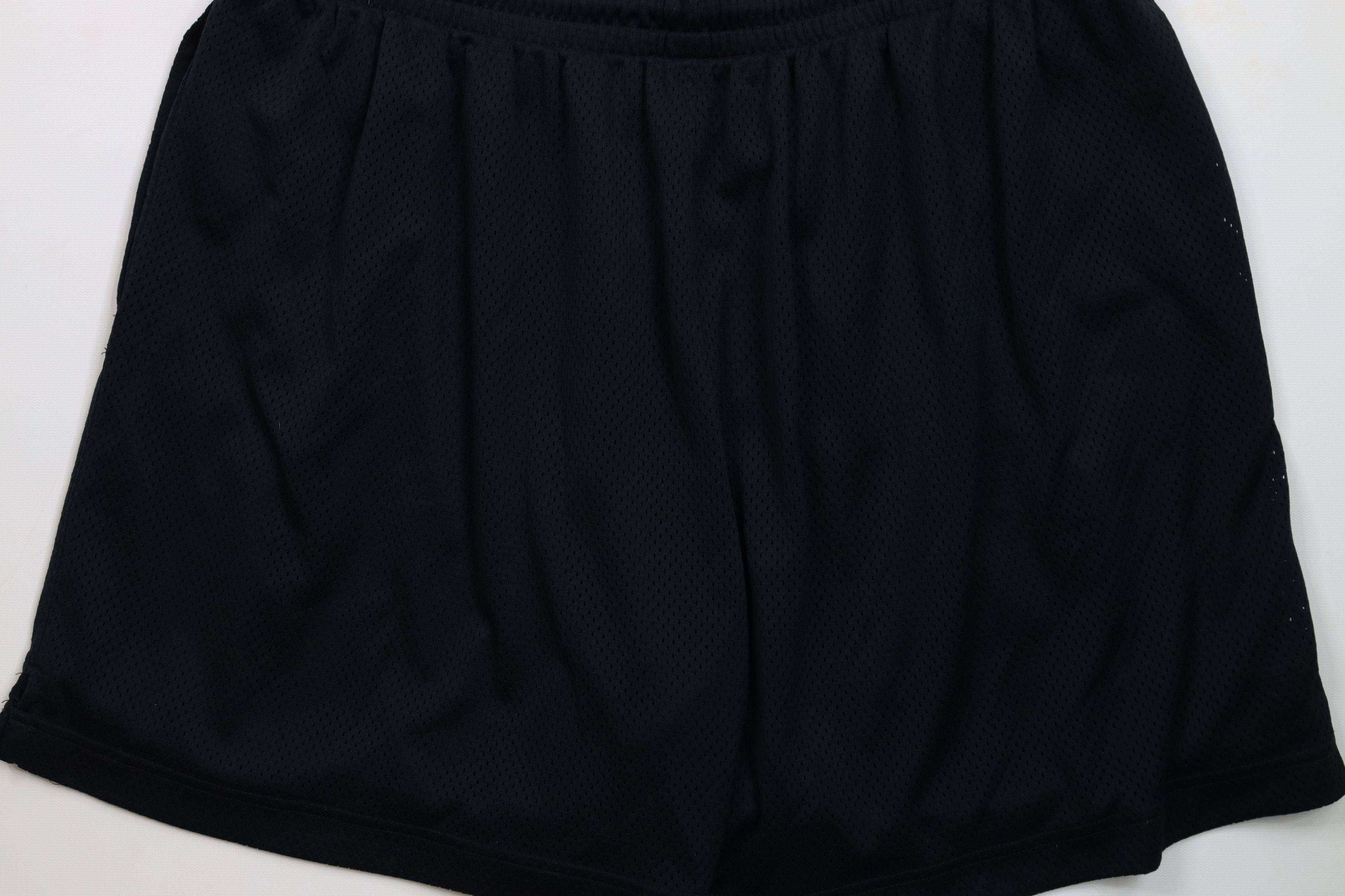 Nike × Vintage Nike Oversized Travis Scott Mini Swoosh Fly Mesh Shorts Size 34" / US 12 / IT 48 - 12 Thumbnail