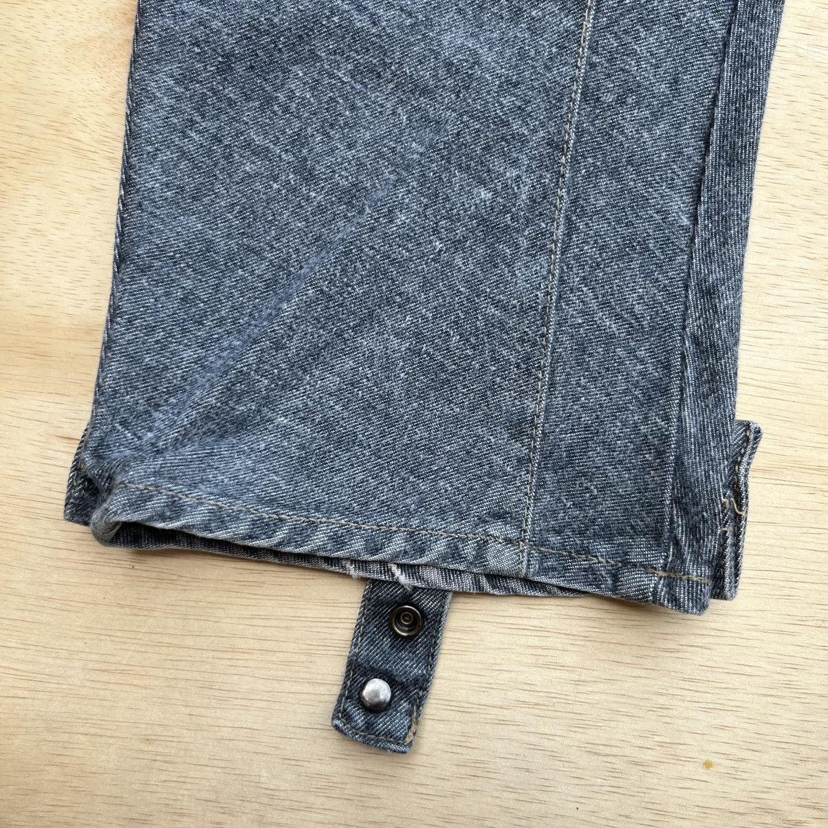 PPFM PPFM DENIM WASHED 3D ZIP POCKET SPIRAL JAPANESE BRAND Size US 32 / EU 48 - 4 Thumbnail
