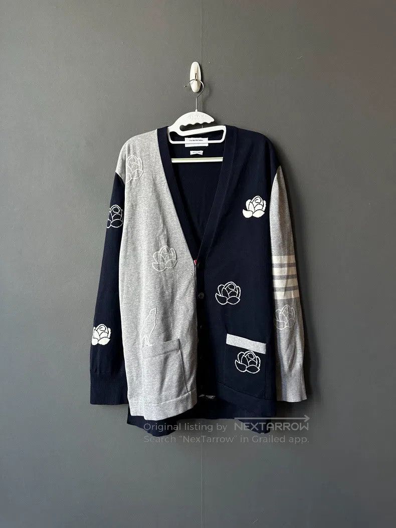 Thom Browne Thom Browne Colorful cardigan Size US XL / EU 56 / 4 - 1 Thumbnail