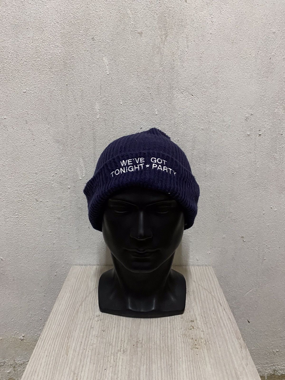 Japanese Brand × Vintage Vintage Plain Beanie Hat Size ONE SIZE - 2 Thumbnail