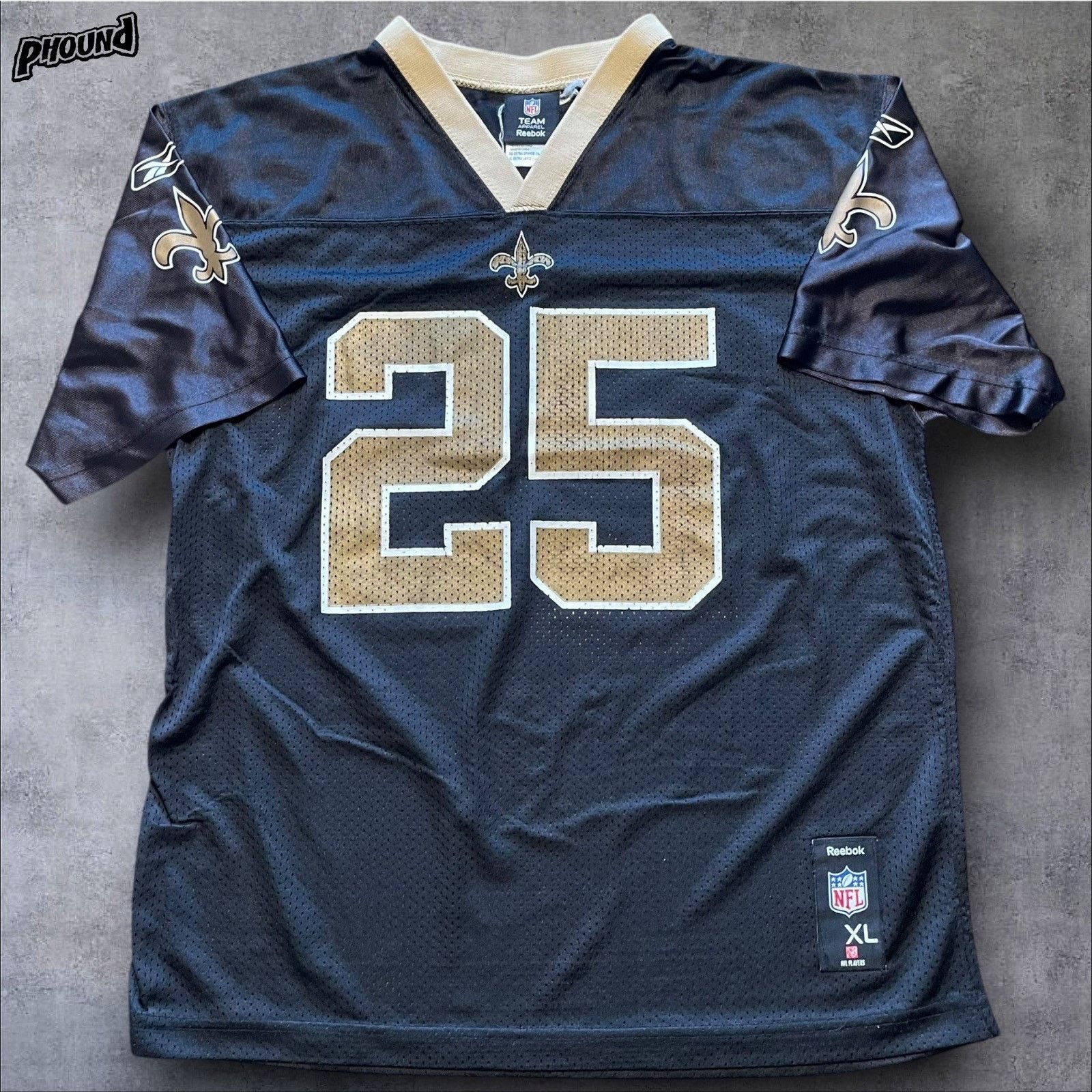Reebok New Orleans Saints Reggie Bush Reebok Field Jersey Youth XL Size US XL / EU 56 / 4 - 2 Thumbnail