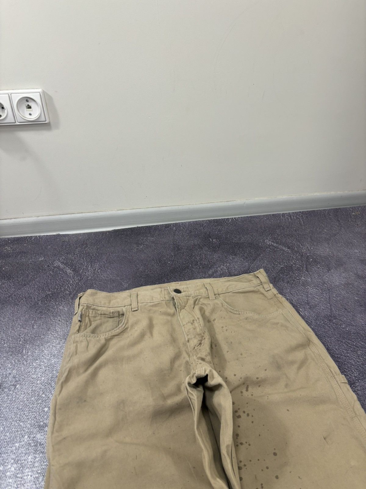 Carhartt Vintage Carhartt Flame Resistant Work Carpenter Baggy Pants Size US 36 / EU 52 - 13 Thumbnail