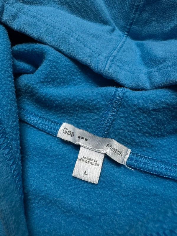 Gap Gap Blue Yellow Hoodie Size L Size L / US 10 / IT 46 - 4 Thumbnail