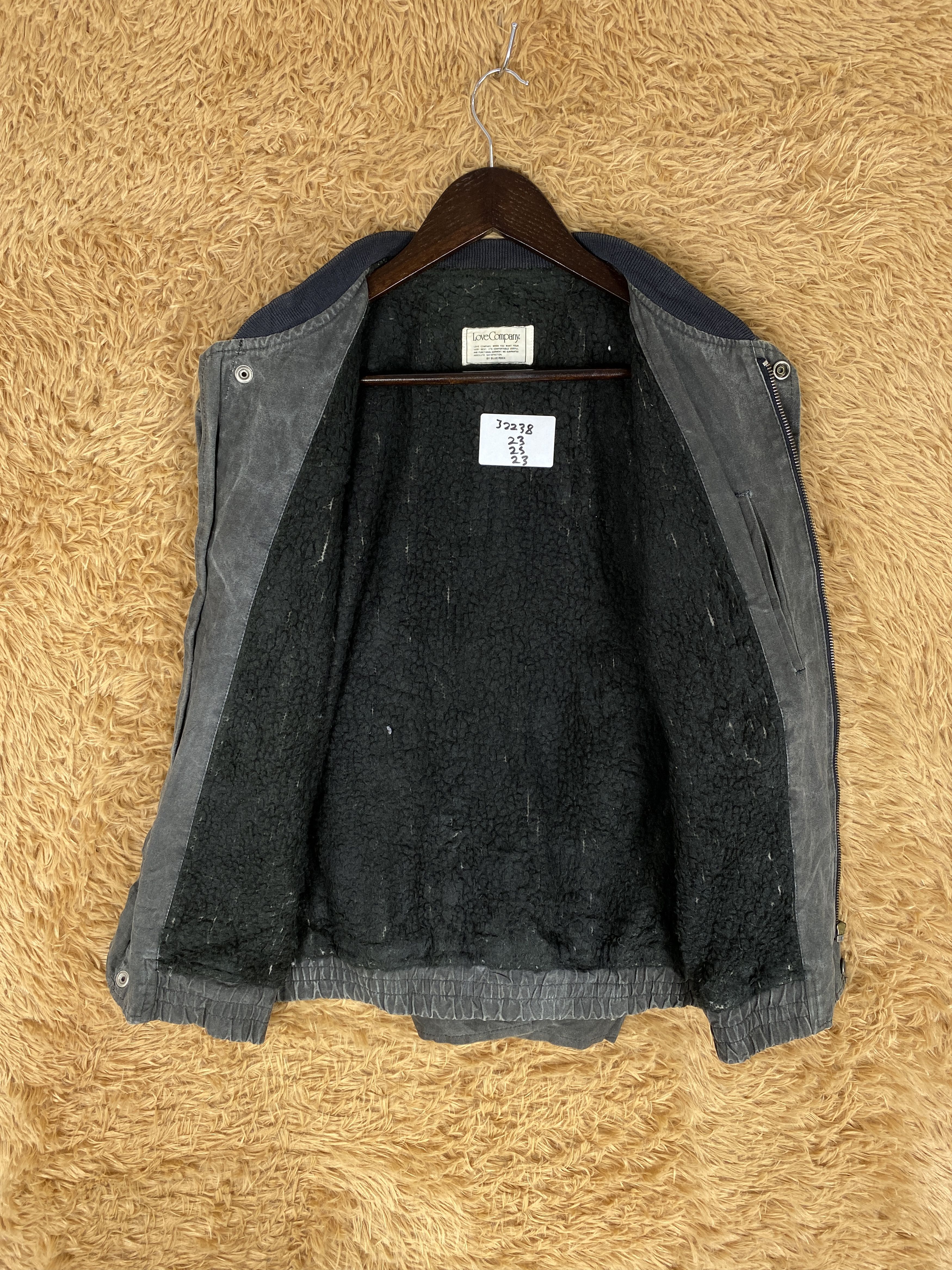 Japanese Brand Vintage Rugged Love Company Sherpa Lining Jacket J2238 Size US S / EU 44-46 / 1 - 6 Thumbnail