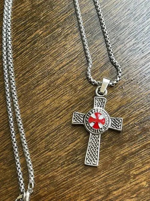 Jewelry Cross Gothic Y2K Chain Size ONE SIZE - 4 Thumbnail