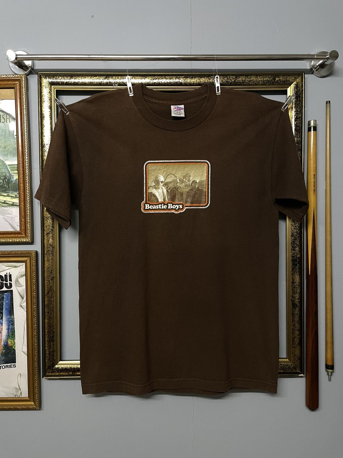 Band Tees Vintage 1990s Beastie Boys Photo Tee Wearing By Travis