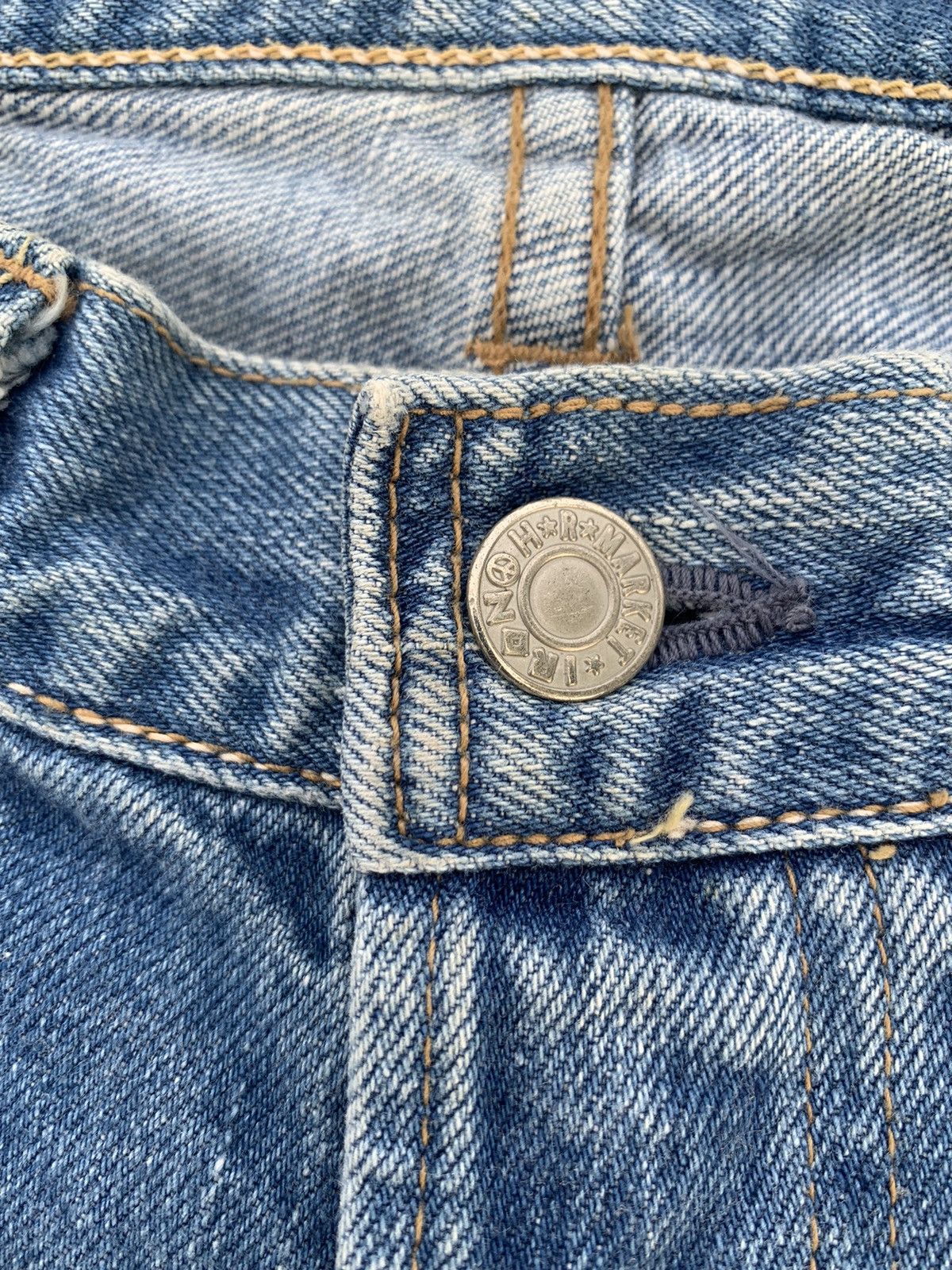 Kapital VINTAGE BLUE BLUE JAPAN INDIGO SELVEDGE DISTRESSED DENIM Size US 28 / EU 44 - 22 Thumbnail
