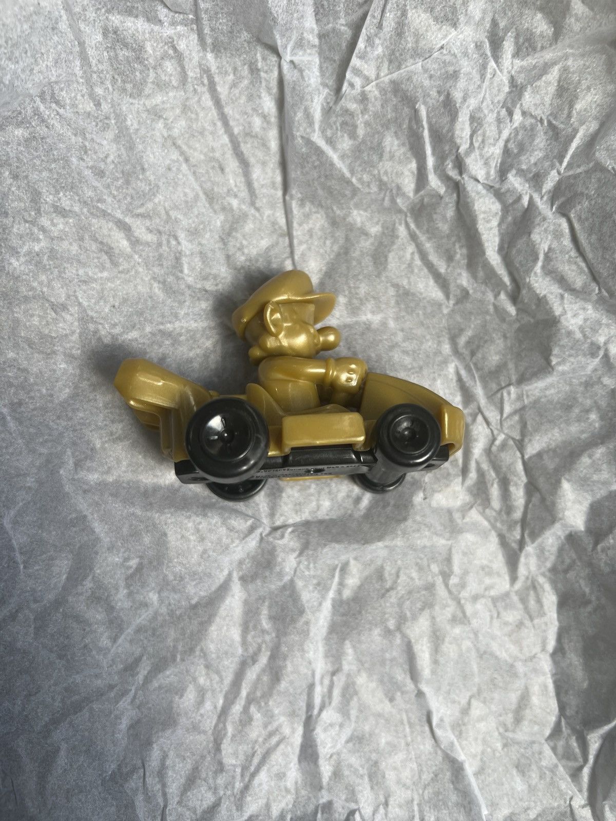 Nintendo 2024 McDonald’s Nintendo Mario Kart 8 Deluxe Gold Mario Kart Size ONE SIZE - 3 Thumbnail
