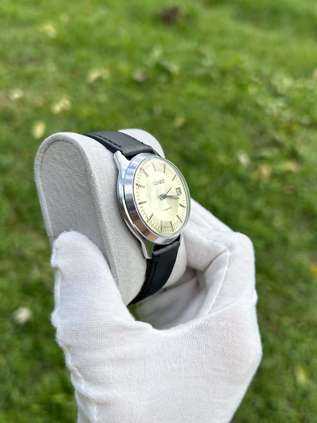 Vintage Vintage Watch Poljot Mechanical Authentic USSR Soviet 1980s Size ONE SIZE - 13 Thumbnail