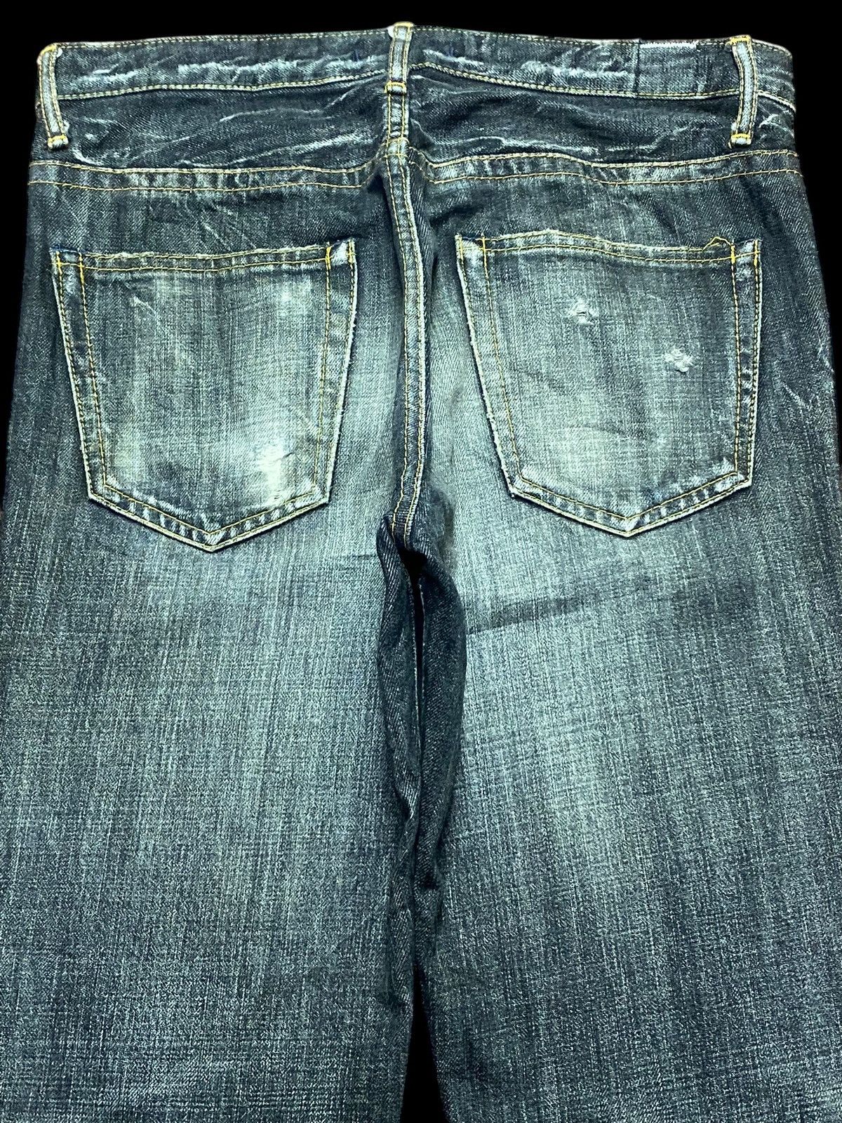 If Six Was Nine Vintage Blueway Denim Tears Thunder Jeans Size US 31 - 4 Thumbnail