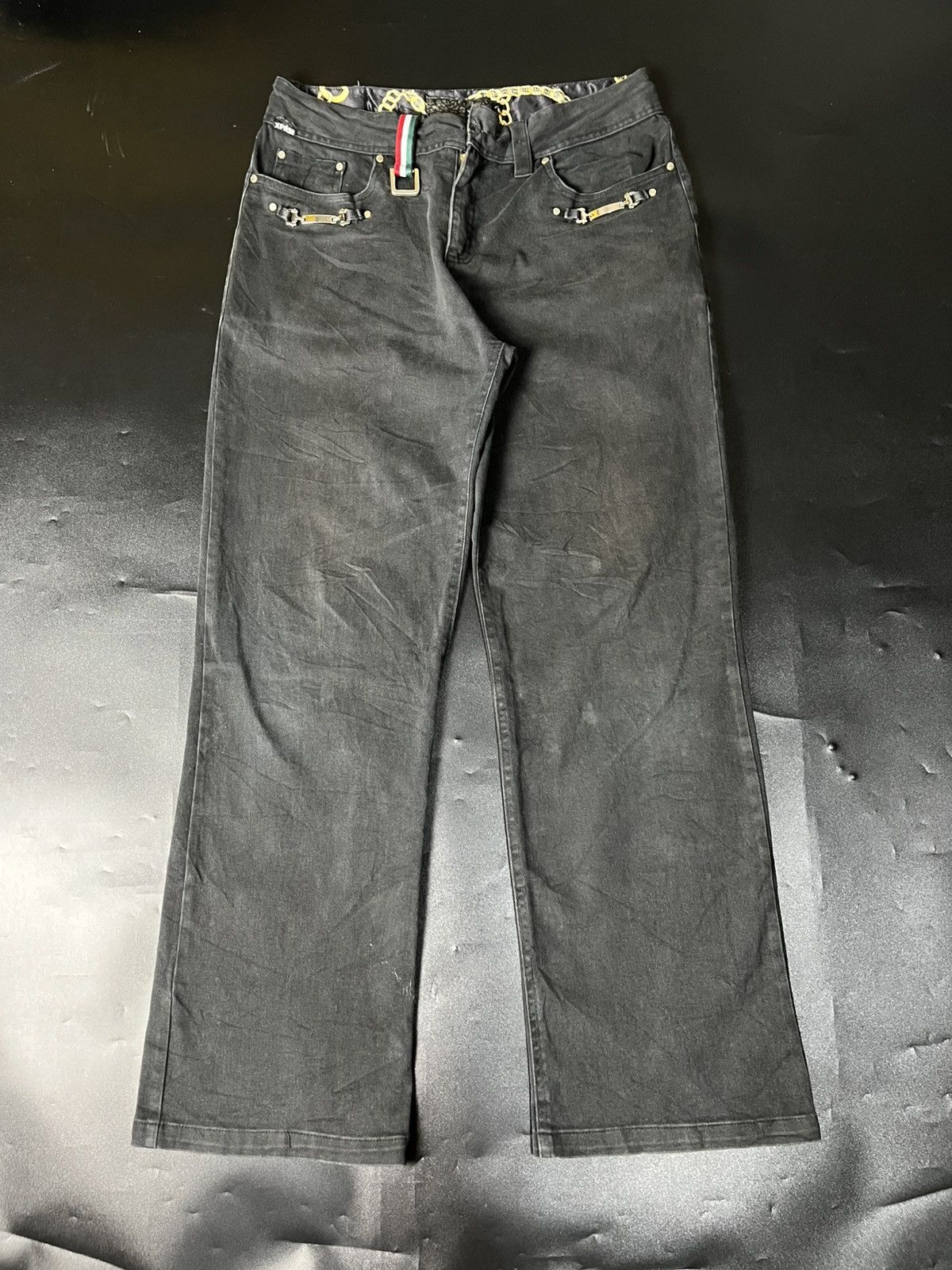 If Six Was Nine × Japanese Brand × Le Grande Bleu (L.G.B.) Japanese XFRM chains Jeans Size US 32 / EU 48 - 1 Thumbnail