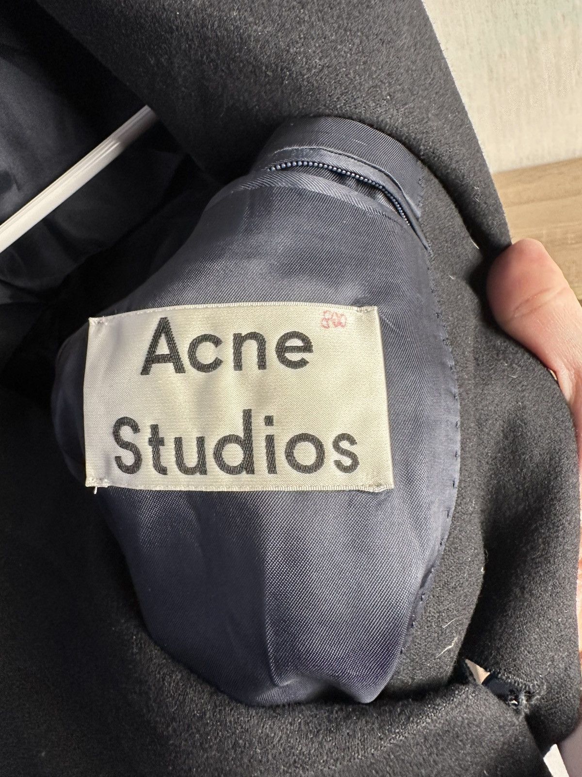 Acne Studios Acne Studios Stan J LT Flan Paw15 Wool Blazer Size 34R - 4 Thumbnail