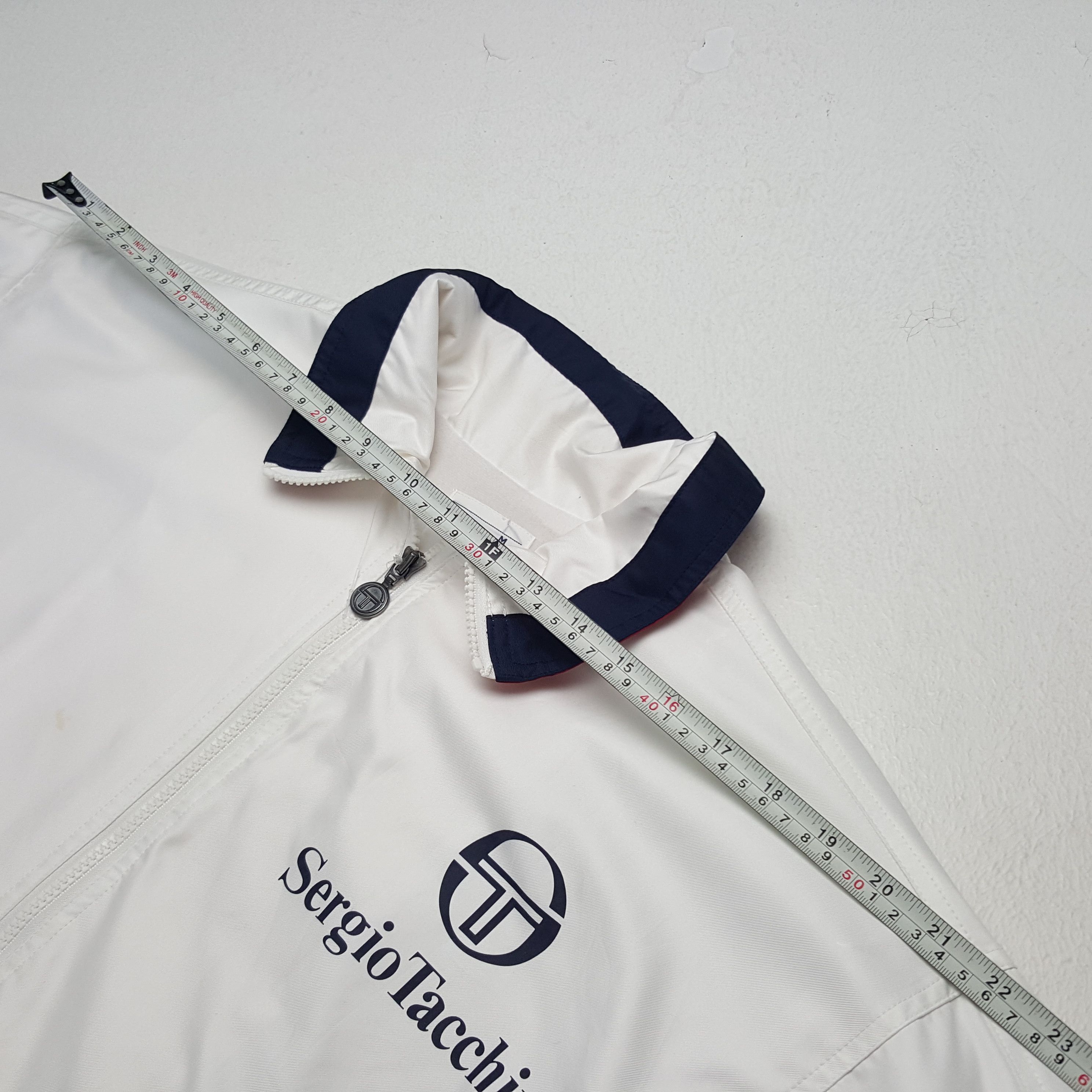 Sergio Tacchini × Vintage Vintage Sergio Tacchini Sports Style Windbreaker Jacket Size US M / EU 48-50 / 2 - 8 Thumbnail