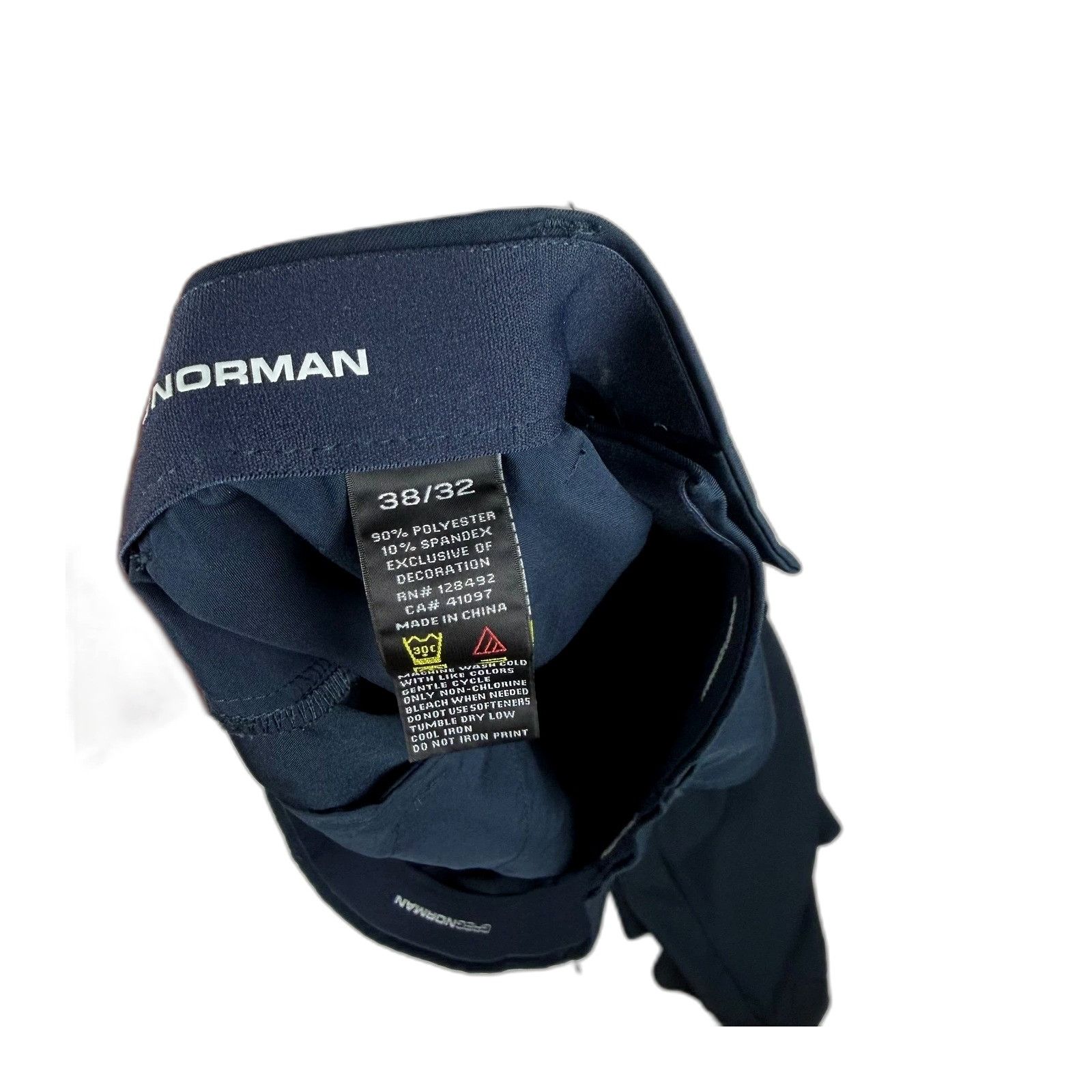 Greg Norman Greg Norman ML75 Golf Pants Mens 38x32 Navy Blue Stretch Mic Size US 38 / EU 54 - 2 Thumbnail
