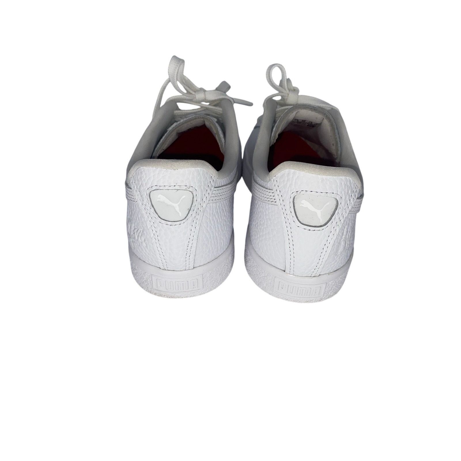 Puma Mens Size 7.5 Puma TMC x Clyde OG Lace Up White Casual shoes Size US 7.5 / EU 40-41 - 4 Thumbnail