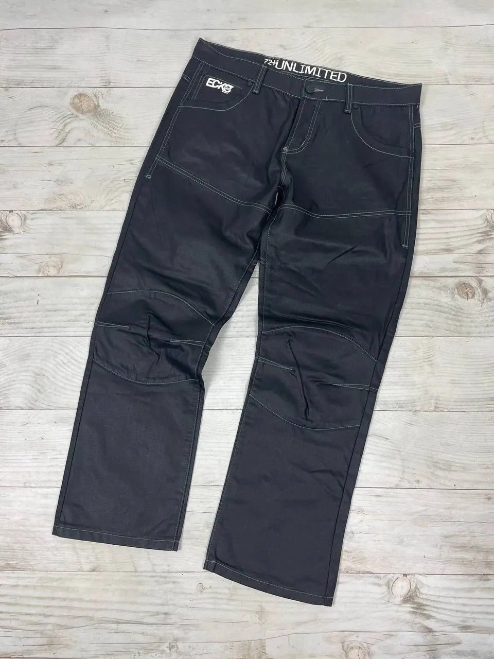 Ecko Unltd. Vintage Ecko Unltd. Jeans Denim Baggy Y2K 00s Big Logo Size US 38 / EU 54 - 2 Thumbnail