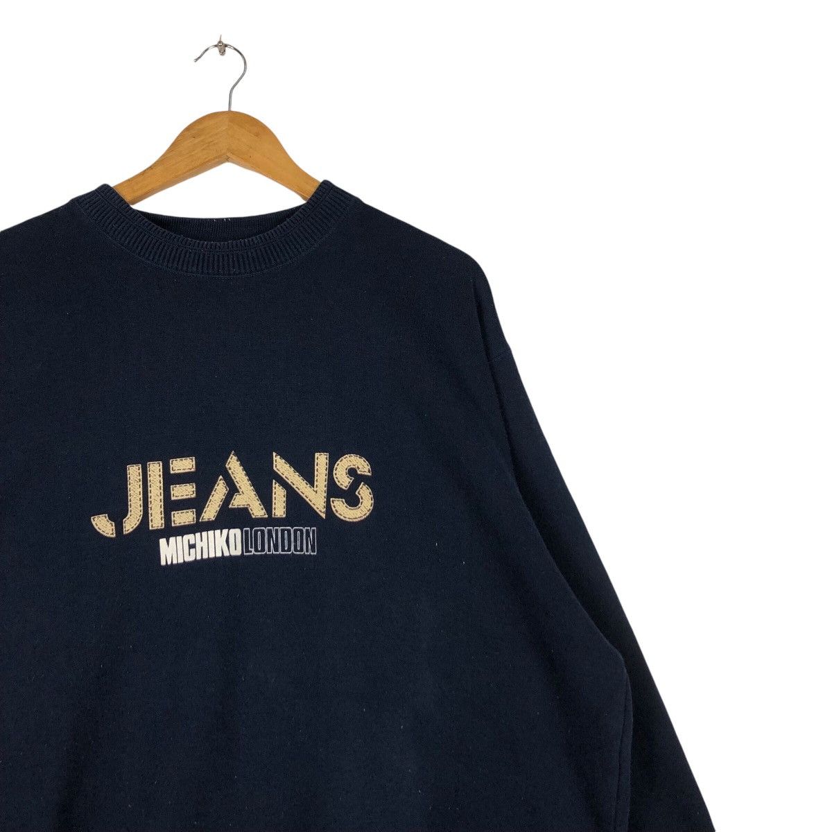 Japanese Brand × Michiko Koshino London Michiko London Koshino Sweatshirt Rare Streetwear XL Size US XL / EU 56 / 4 - 5 Thumbnail
