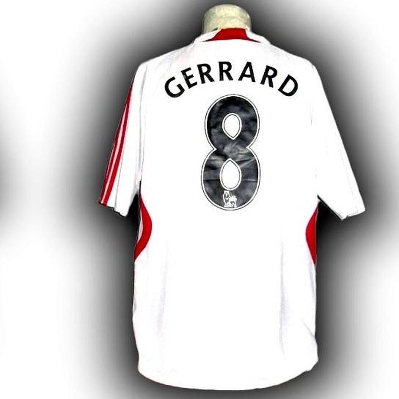 Adidas Fc Liverpool England 2007 2008 Away Shirt Jersey Size US XL / EU 56 / 4 - 1 Thumbnail