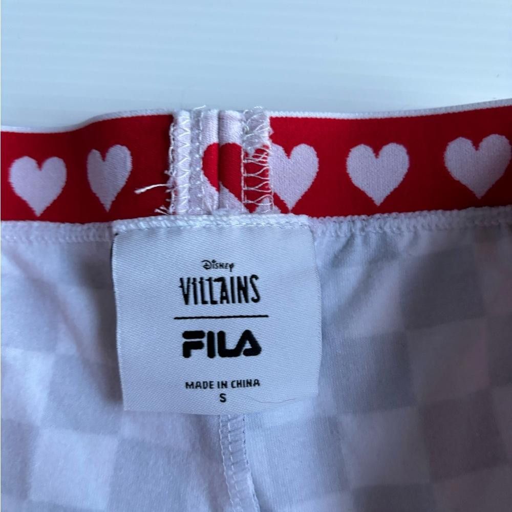 Fila Disney Villains X Fila Checkered Heart Biker Short Size 28" / US 6 / IT 42 - 2 Thumbnail