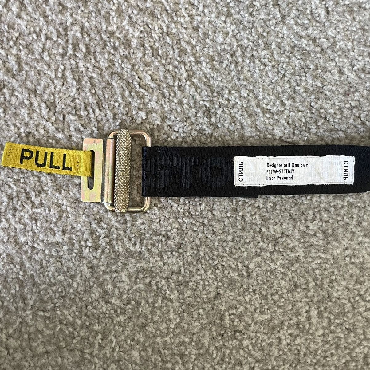 Heron Preston Heron Preston Tape Belt Size ONE SIZE - 2 Thumbnail