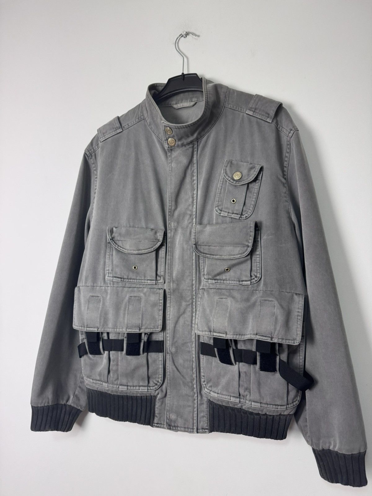 Dolce & Gabbana AW2003 Dolce & Gabbana Faded Bondage Utility Cargo Jacket Size US L / EU 52-54 / 3 - 7 Thumbnail