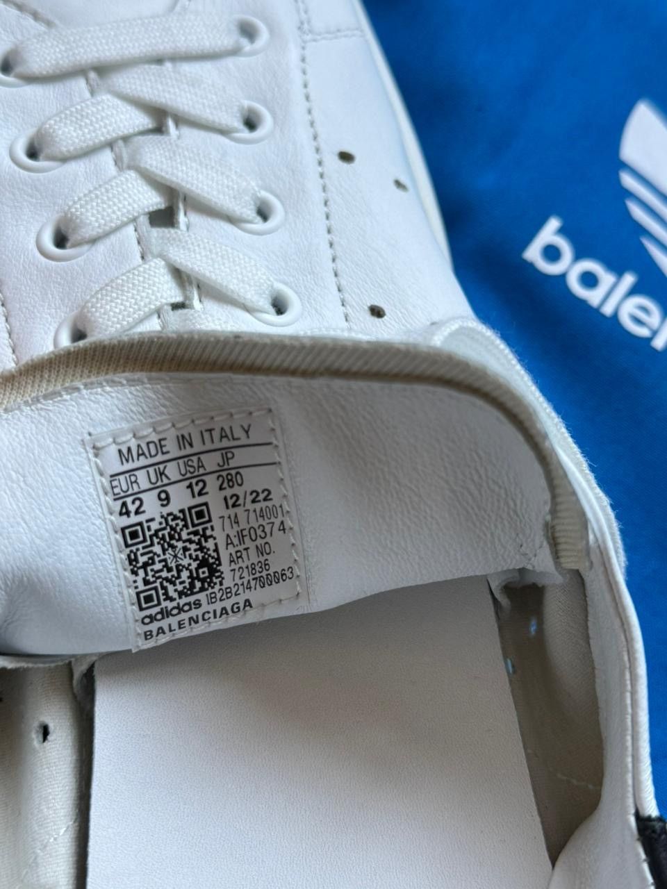 Balenciaga Balenciaga Adidas stan smith black Size US 9 / EU 42 - 7 Thumbnail