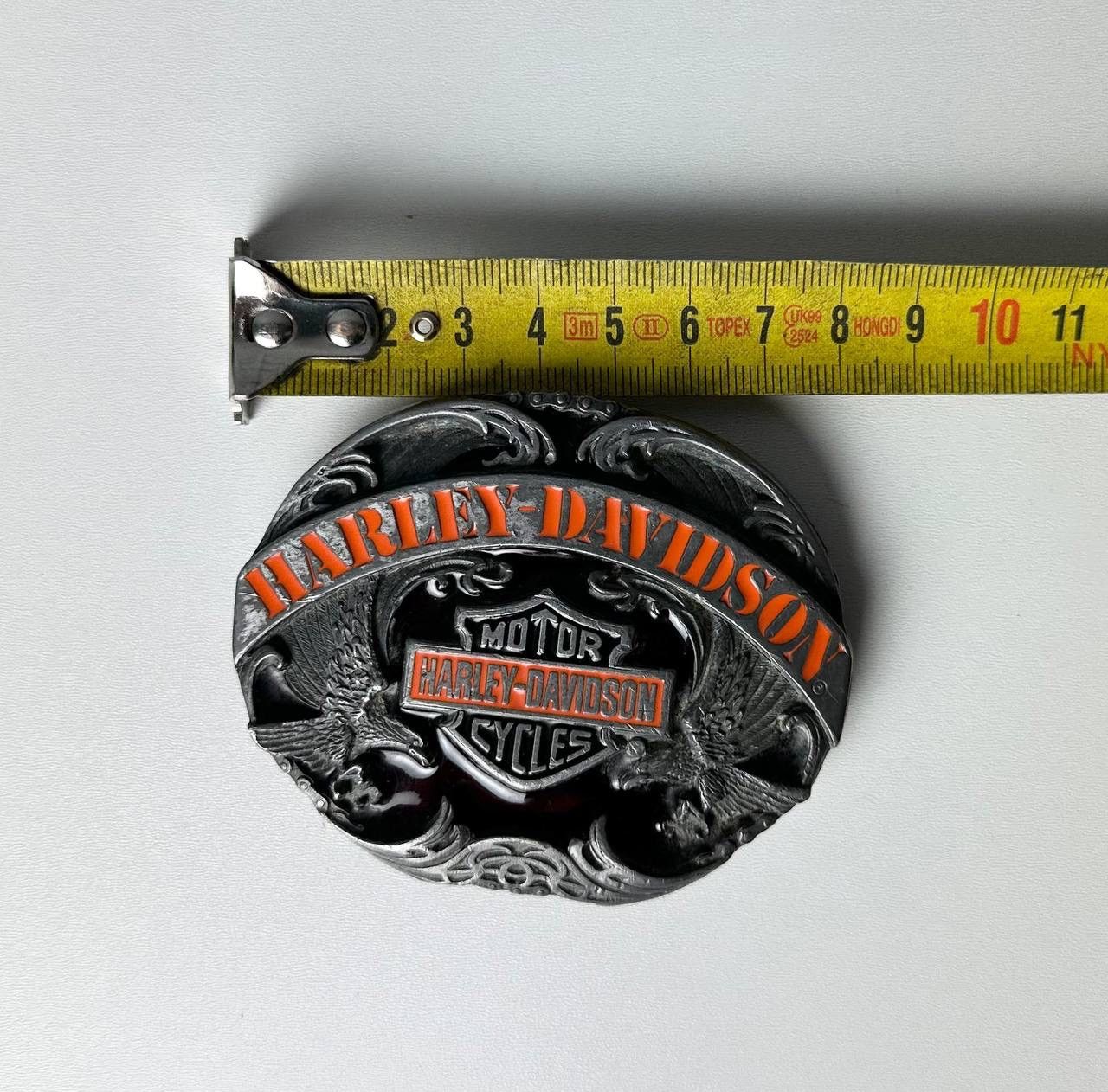 Vintage Harley Davidson belt buckle rider 1991 Size ONE SIZE - 5 Thumbnail