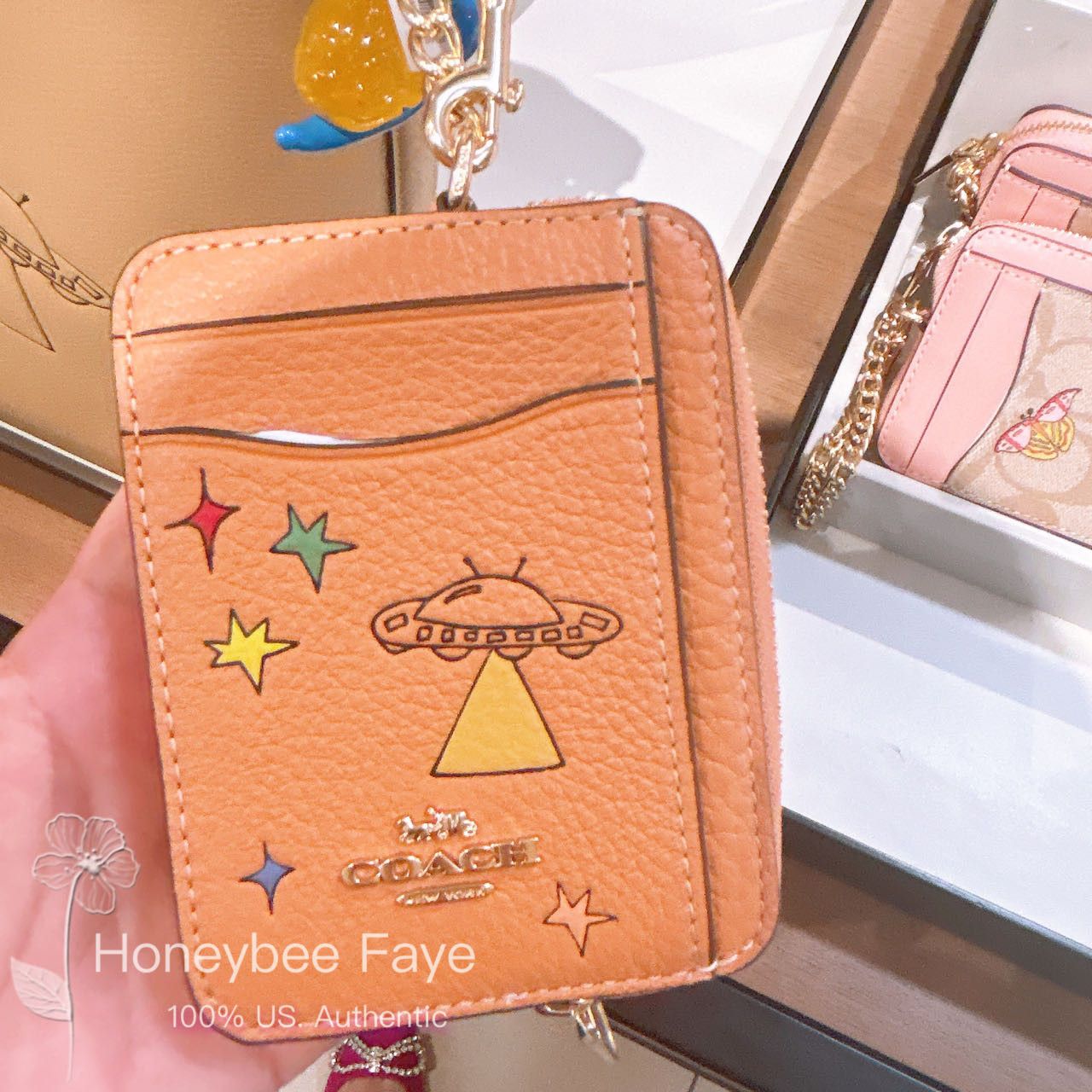 Coach Coach X Observed By Us Zip Card Case CU404 Size ONE SIZE - 2 Thumbnail