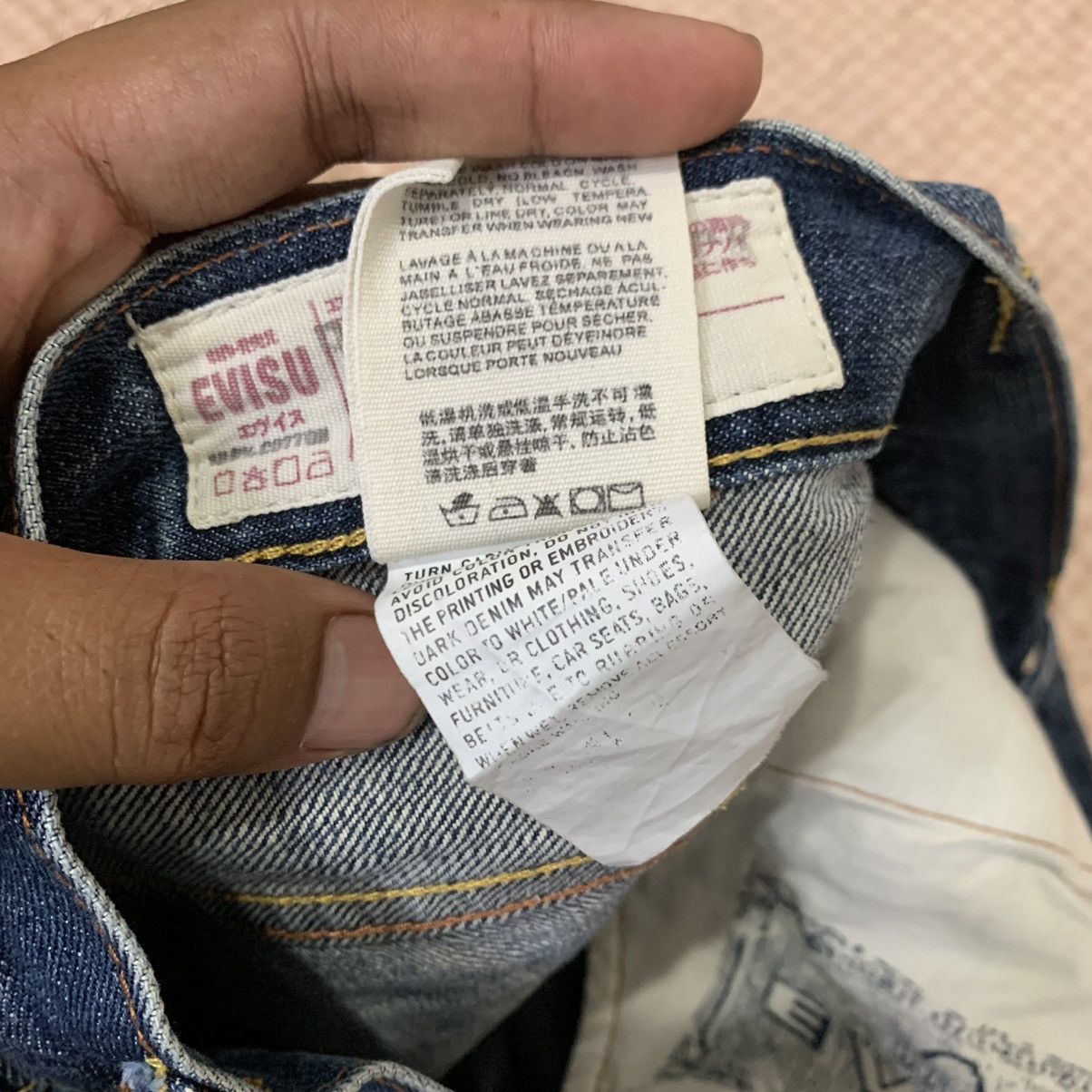 Evisu Rare Vintage Evisu Purple Daicock Selvedge Jorts Pants Size US 32 / EU 48 - 7 Thumbnail
