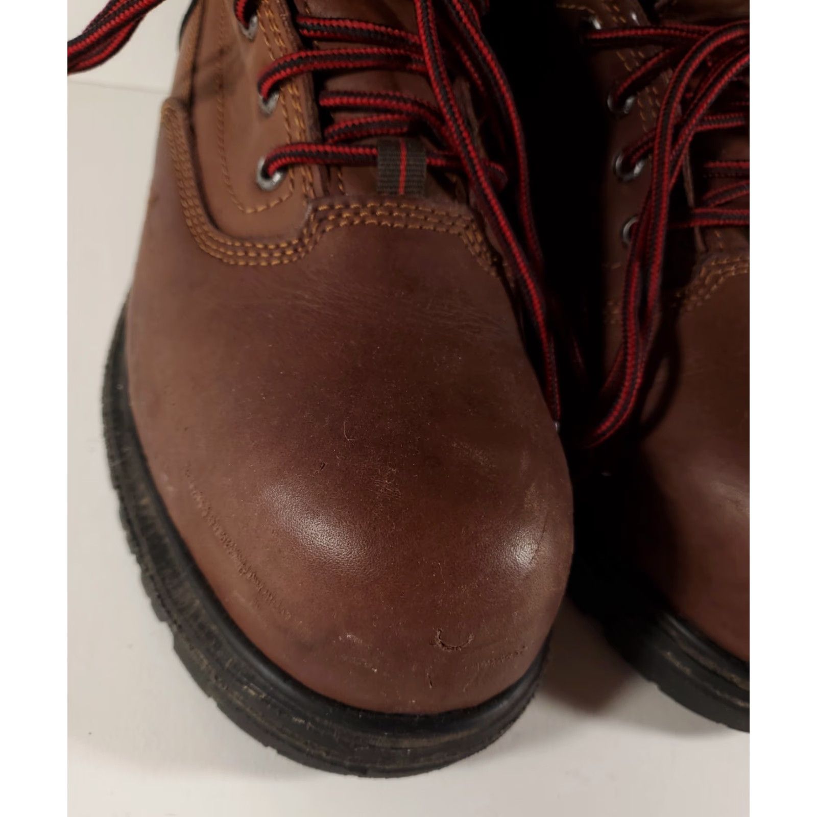 Red Wing Red Wing Boots Brown ASTM F2413-18 Waterproof Mens 9.5 Boot Leather Workwear Mens 9.5 Brown Red Wing Shoes Shoes Mens Size US 10 / EU 43 - 3 Thumbnail