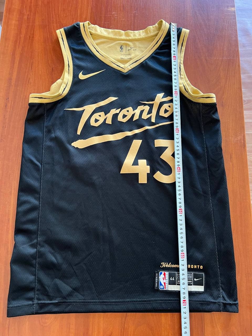 NBA 2020 TORONTO RAPTORS #43 SIAKAM SWINGMAN BASKETBALL JERSEY Size US M / EU 48-50 / 2 - 16 Thumbnail