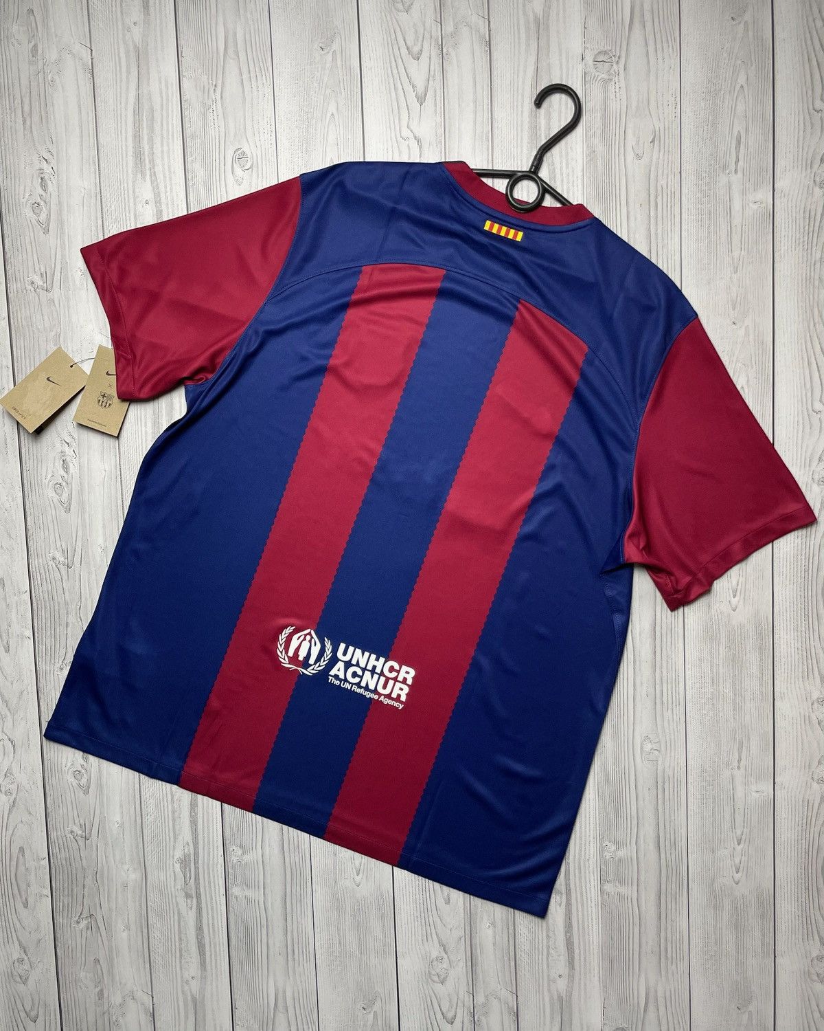 Nike Nike Barcelona soccer jersey size XXL logo striped Size US XXL / EU 58 / 5 - 6 Thumbnail