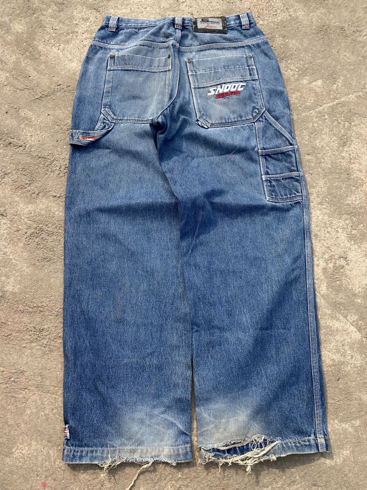 JNCO × Vintage Snooc Vintage Thrashed Hiphop jean Size US 32 / EU 48 - 1 Thumbnail