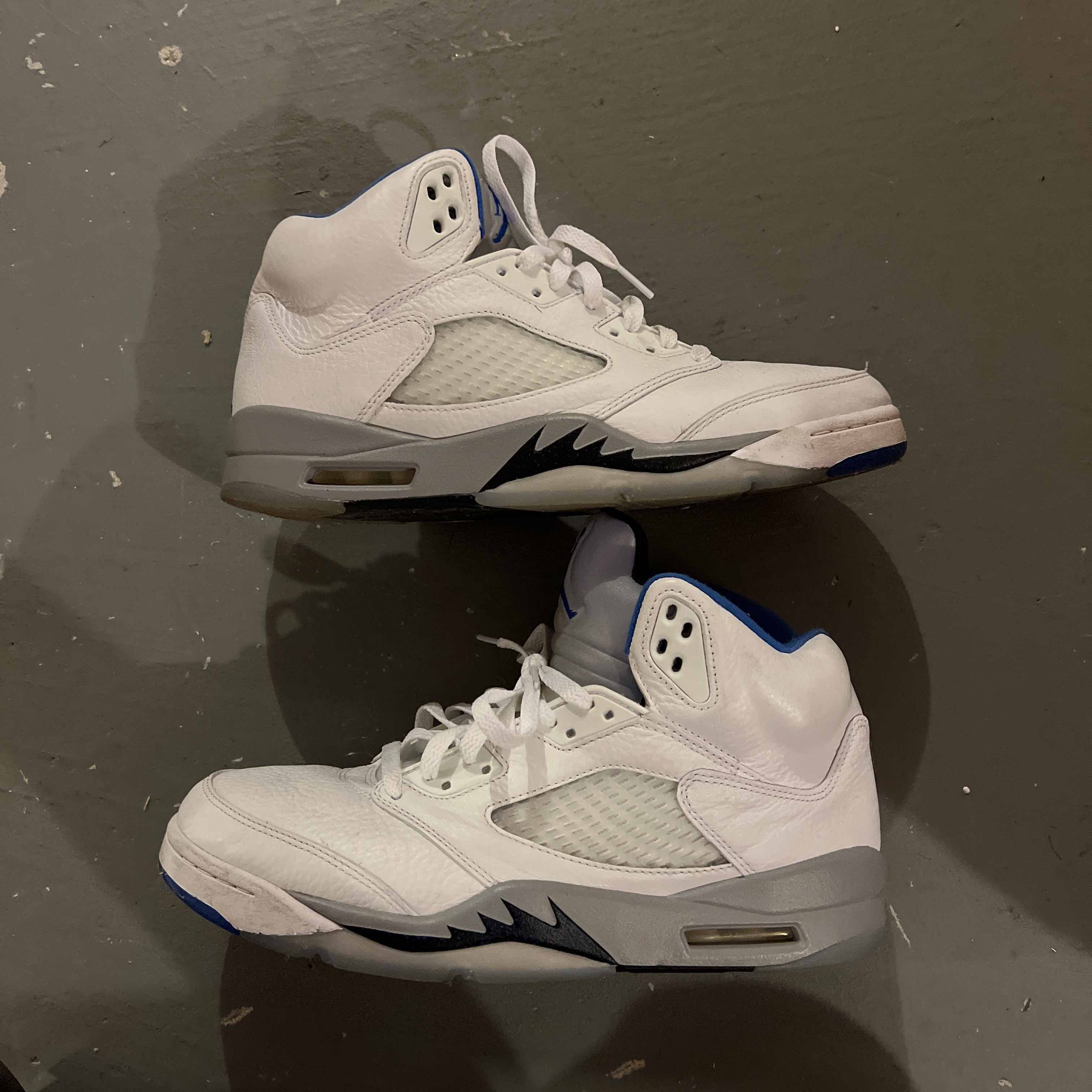 Nike Air Jordan 5 Retro “Stealth 2.0/White Blue Grey” Nike air Jordan 5 retro stealth white blue | Mercari main image 2