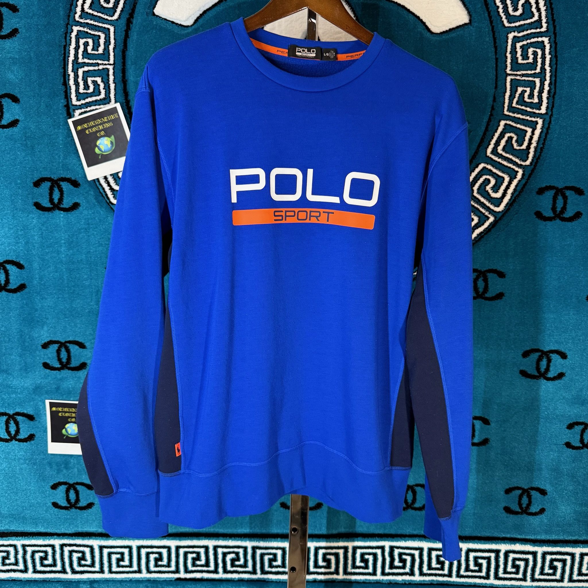 Polo Ralph Lauren HERITAGE SPELL-OUT TWO-TONE L/S JACKET Size US L / EU 52-54 / 3 - 1 Thumbnail