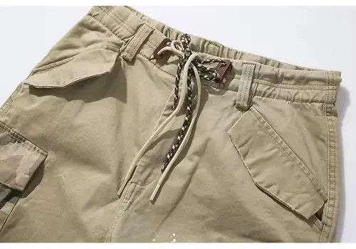 Japanese Brand 20AW Indigo Union Japan Khaki Worker Camo Pants Size US 33 - 4 Thumbnail