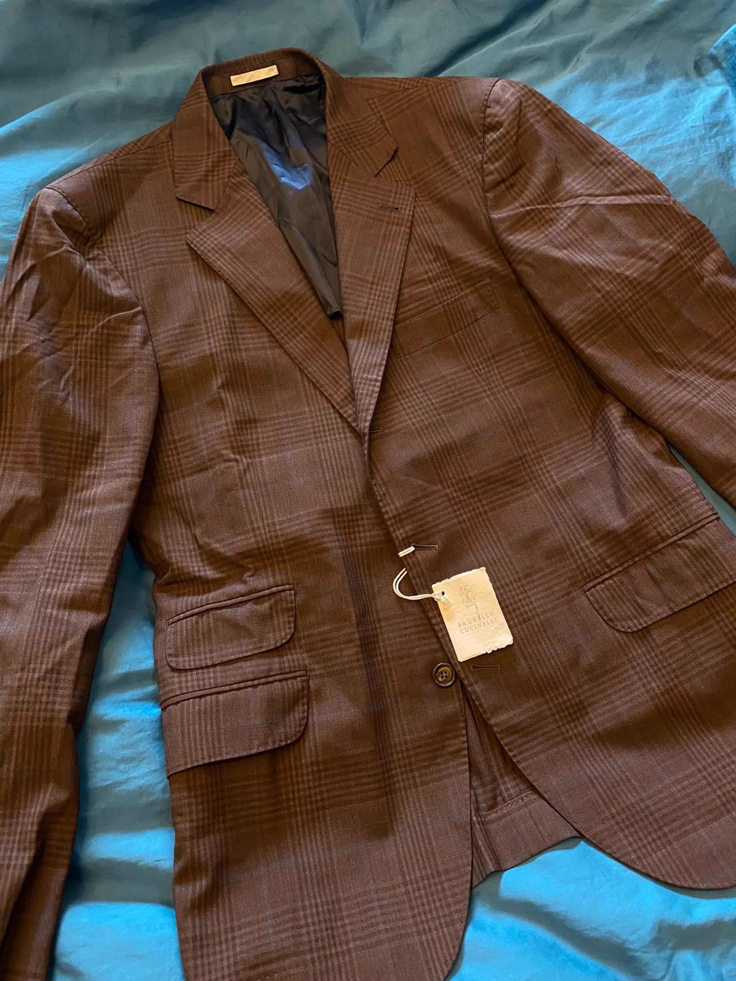 Brunello Cucinelli BRUNELLO CUCINELLI Italian Wool Blazer Size 50 New Size 50R - 4 Thumbnail