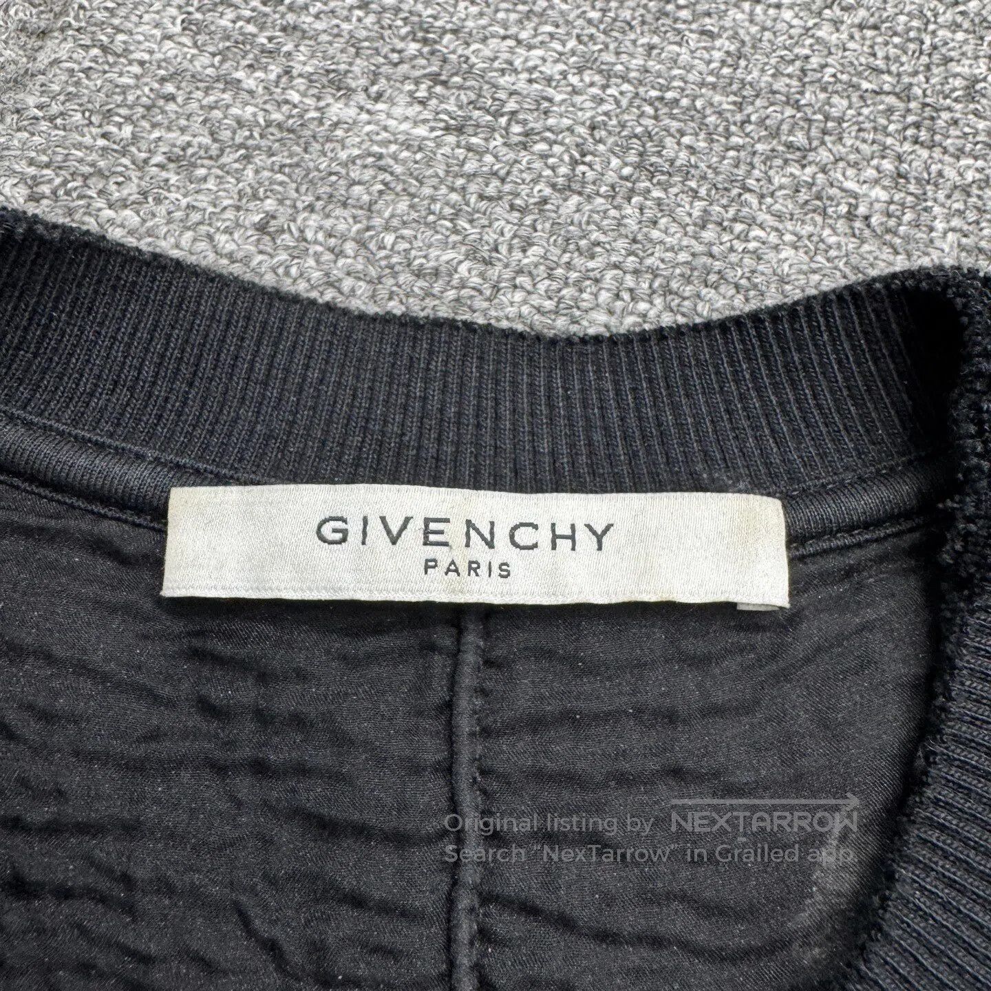 Givenchy Givenchy A hoodie with a hole that gives it an aged look| Size US S / EU 44-46 / 1 - 3 Thumbnail