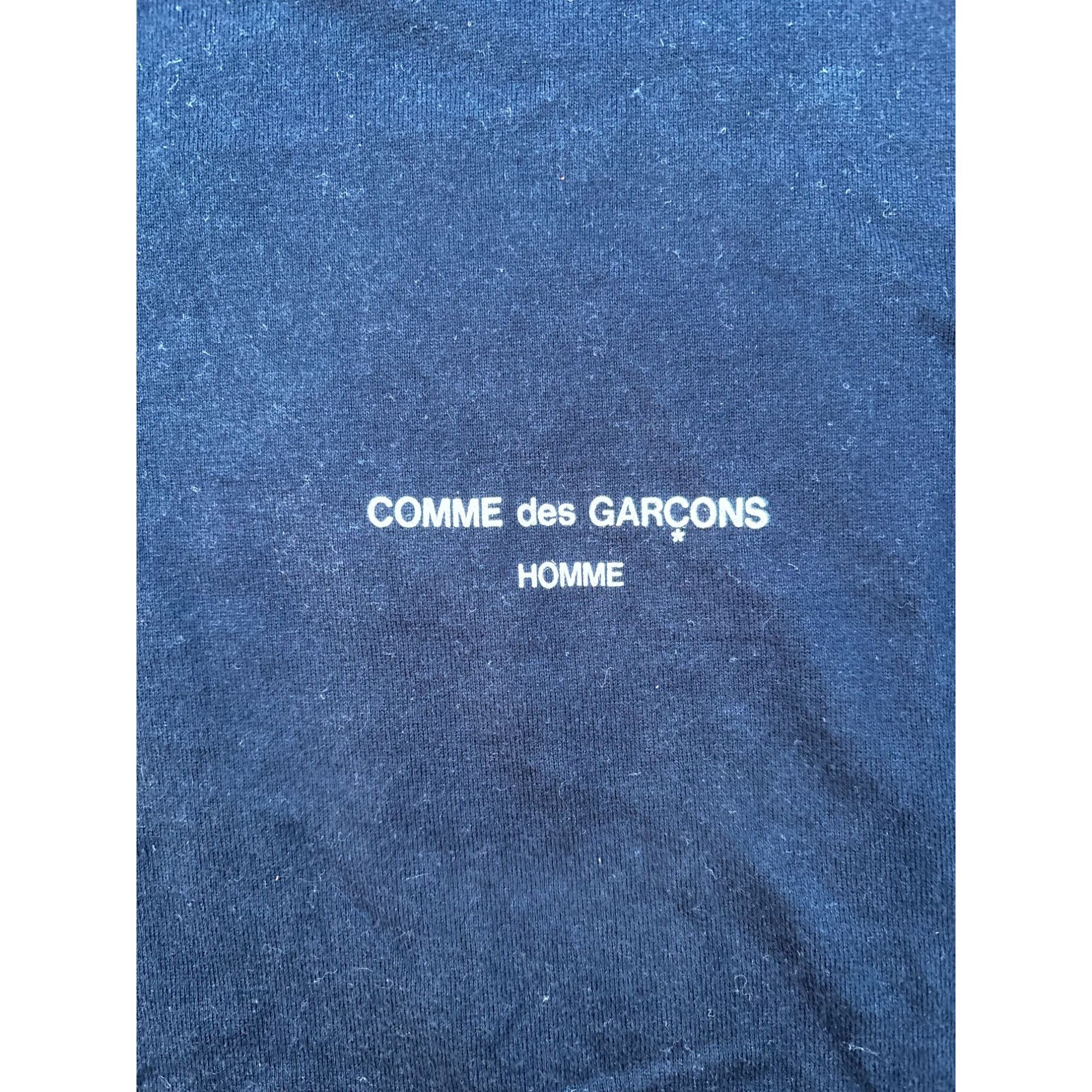 Comme des Garcons Homme Comme Des Garçons Homme Logo T-Shirt Navy Size L Made In Jap Size US L / EU 52-54 / 3 - 5 Thumbnail