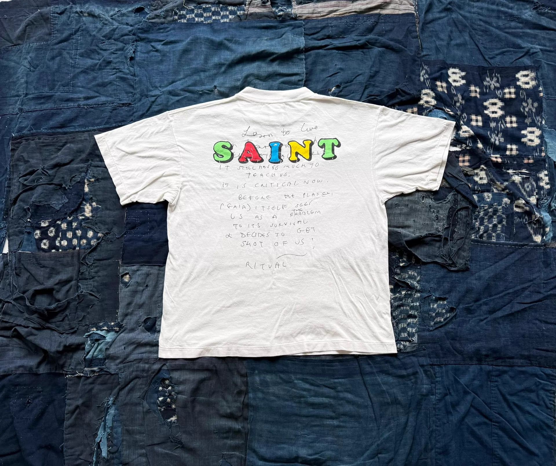 Other SAINT Mxxxxxx JamieReid 26SS Einstein ShortTee W M Size US M / EU 48-50 / 2 - 2 Thumbnail
