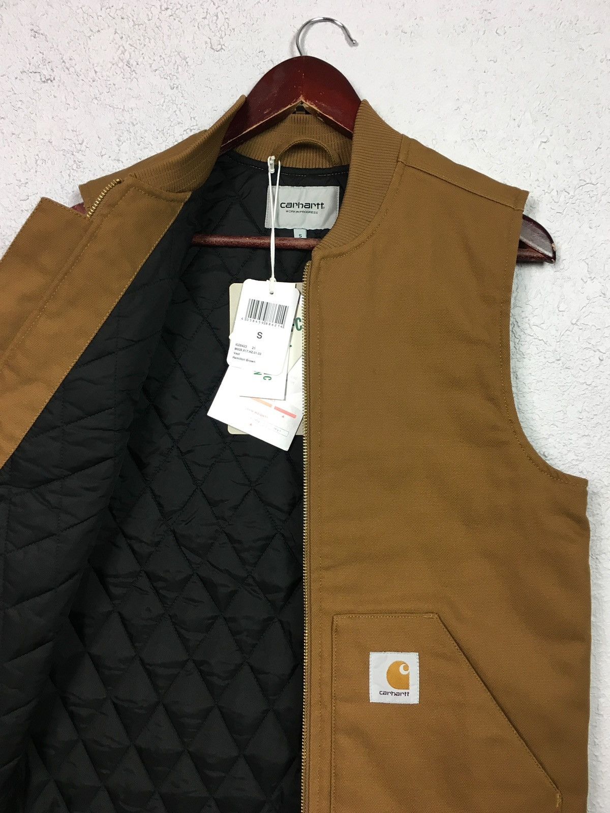 Carhartt vest CARHARTT WIP Deadborn jacket coach coat skate work y2k Size US S / EU 44-46 / 1 - 2 Thumbnail