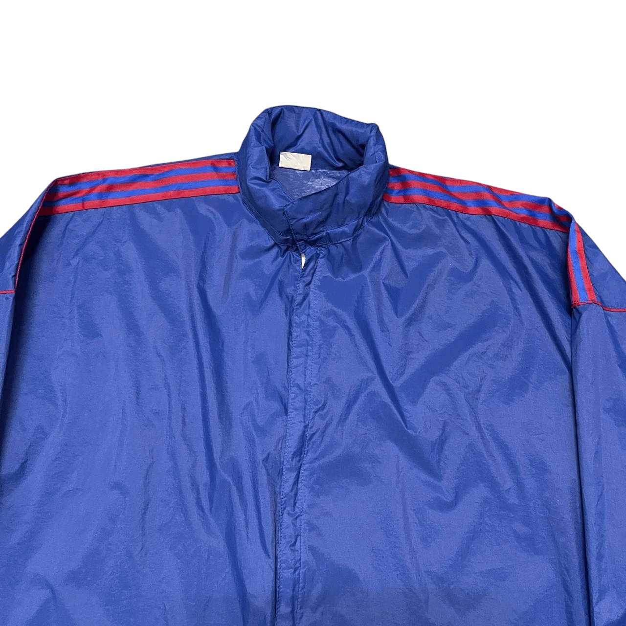 Adidas Vintage 80's Adidas 3 Striped Zipper Jacket Size US L / EU 52-54 / 3 - 2 Thumbnail