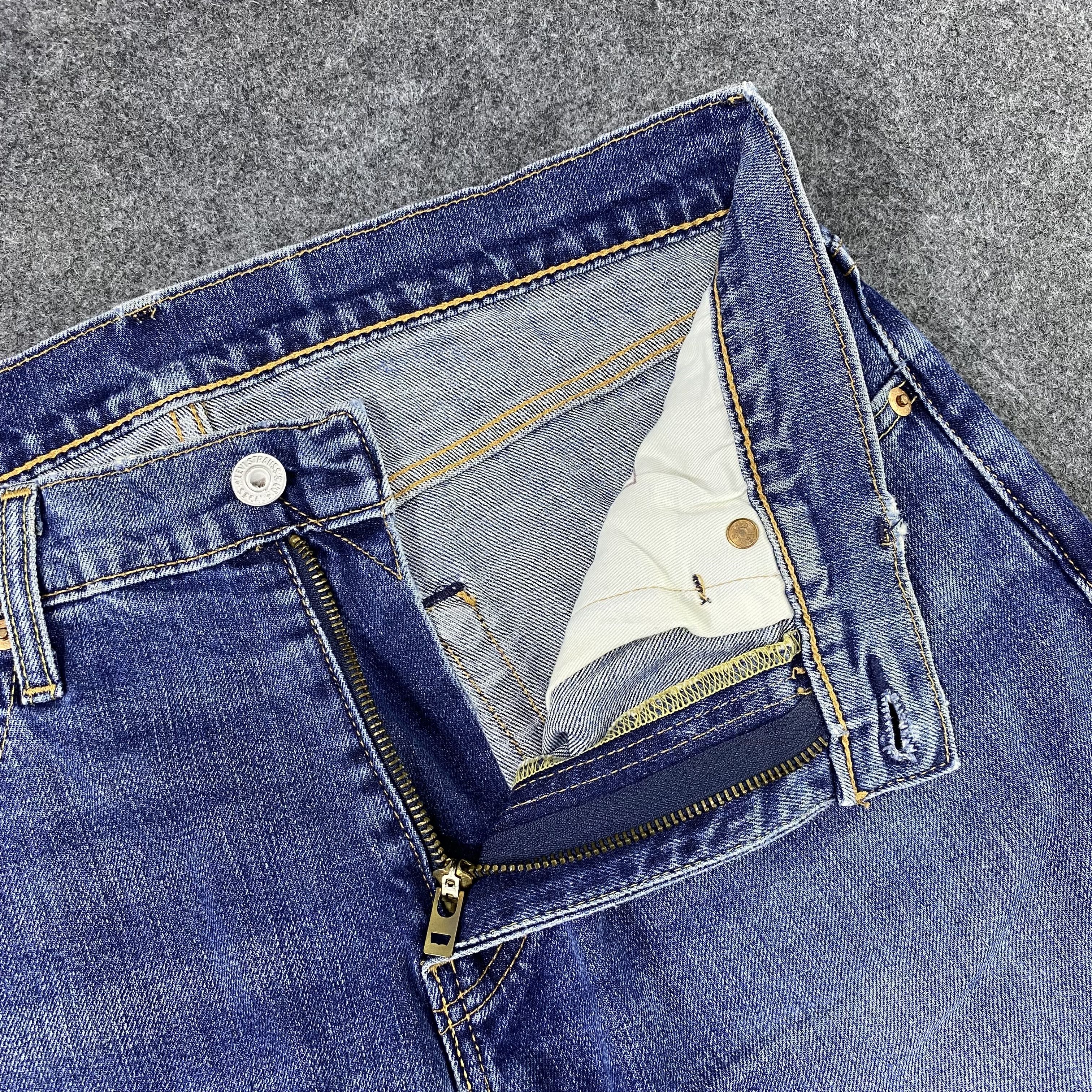 Jean × Levi's × Vintage Vintage Levi's Lot 502 Blue Wash Distressed Jeans-J1158 Size US 32 / EU 48 - 7 Thumbnail